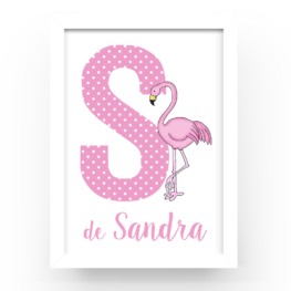 Cuadro personalizado Flamenco lunares