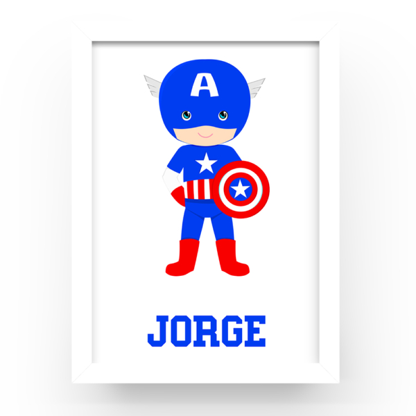 Cuadro personalizado Superhéroe - Imagen 5