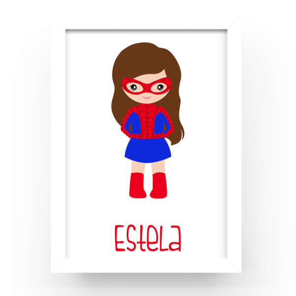 Cuadro personalizado Superheroína - Imagen 4