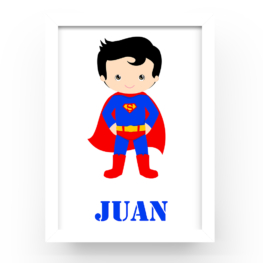 Cuadro personalizado Superhéroe