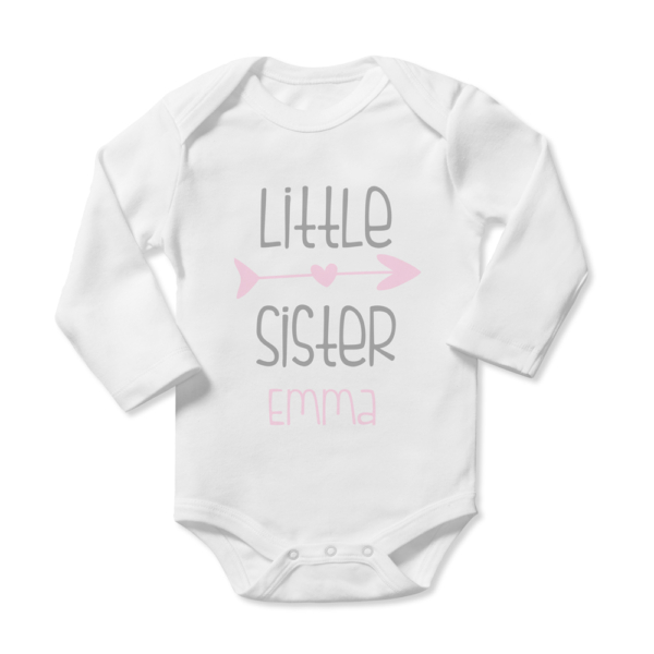 Body bebé personalizado Little flecha - Imagen 2