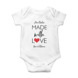 Body bebé personalizado Love
