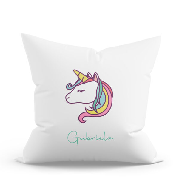 COJÍN PERSONALIZADO UNICORNIO - Imagen 2
