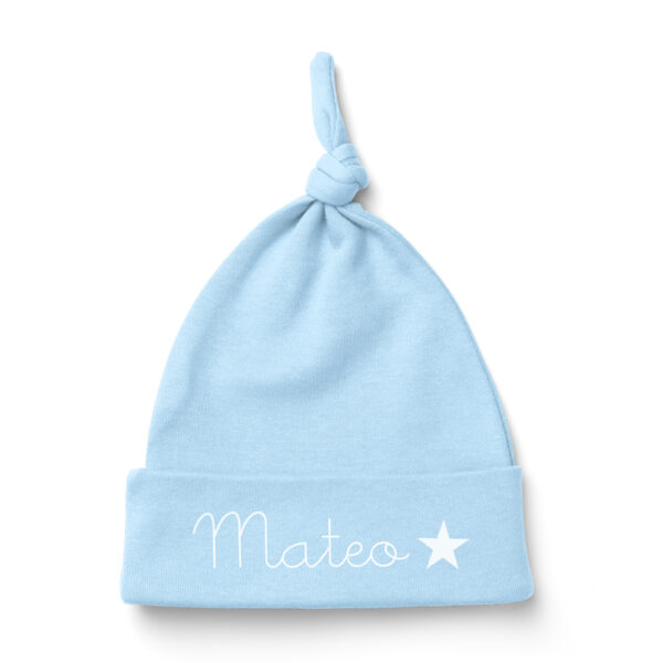 GORRITO BEBÉ PERSONALIZADO NUDO - Imagen 2