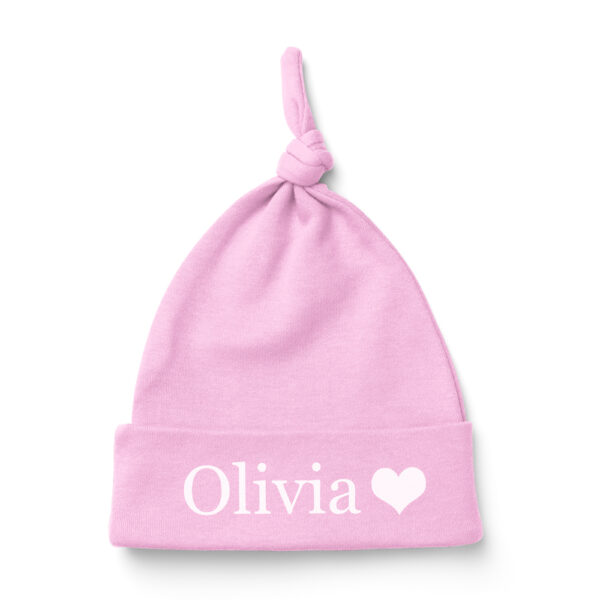 GORRITO BEBÉ PERSONALIZADO NUDO - Imagen 3