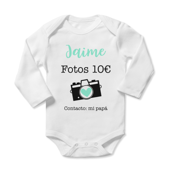 Body bebé personalizado Fotos - Imagen 4