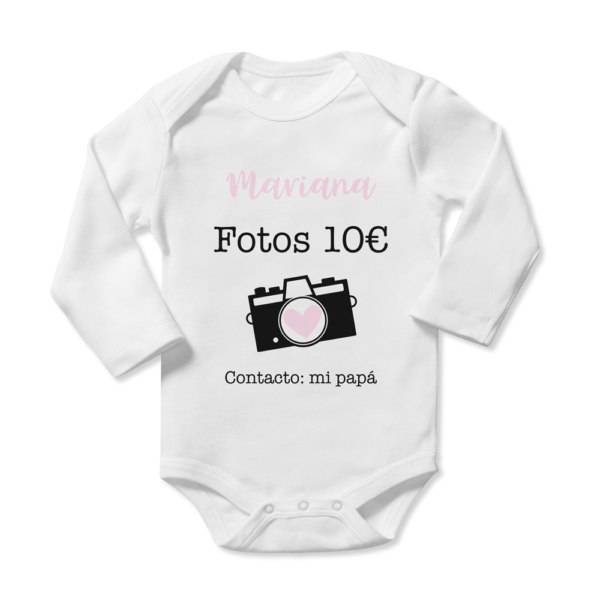 Body bebé personalizado Fotos - Imagen 2