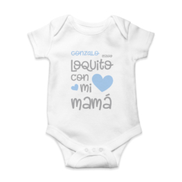 Body bebé personalizado Loquita
