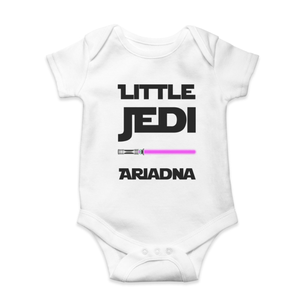 Body bebé personalizado Little Jedi - Imagen 2