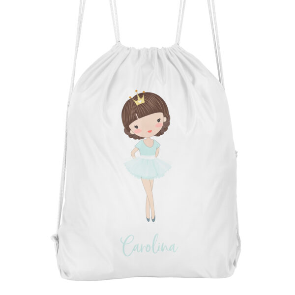 MOCHILA CUERDAS PERSONALIZADA BALLET - Imagen 3