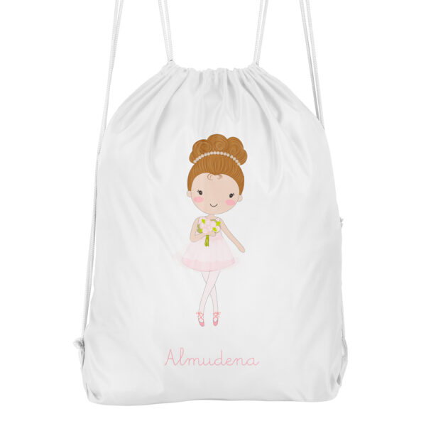 MOCHILA CUERDAS PERSONALIZADA BALLET - Imagen 6