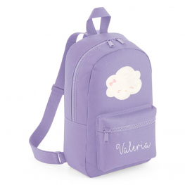 MOCHILA MINI PERSONALIZADA NUBE LAZO