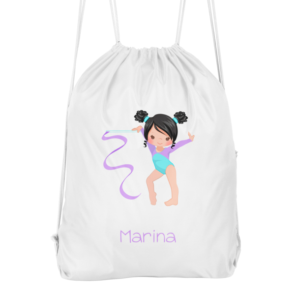 Mochila cuerdas personalizada Gimnasia rítmica cinta - Imagen 2