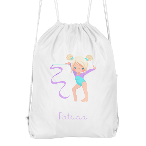 Mochila cuerdas personalizada Gimnasia rítmica cinta - Imagen 3