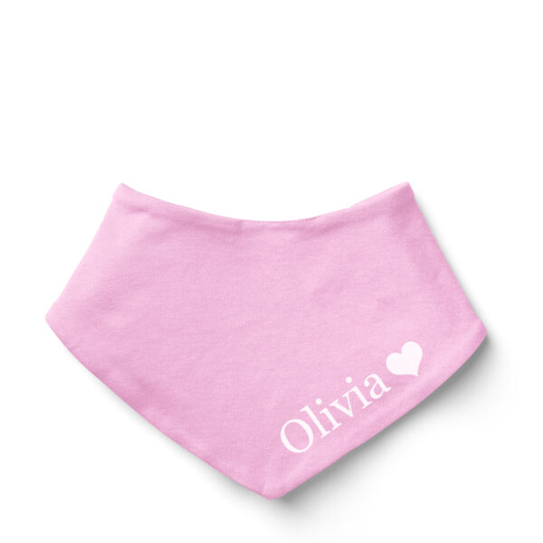 BABERO BEBÉ PERSONALIZADO BANDANA - Imagen 3