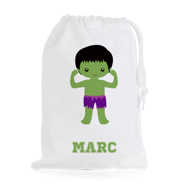 BOLSA DE MERIENDA PERSONALIZADA SUPERHÉROE - Imagen 3