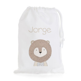 BOLSA DE MERIENDA PERSONALIZADA LEÓN RAYITAS