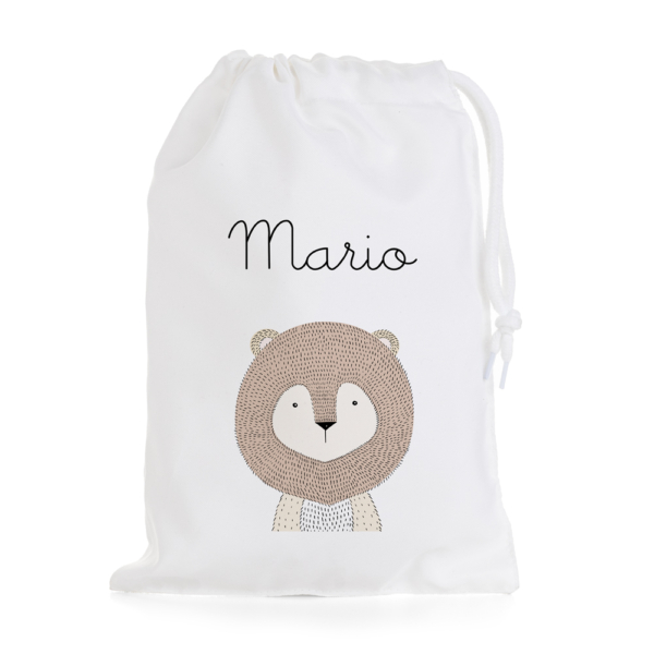 BOLSA DE MERIENDA PERSONALIZADA LEÓN RAYITAS - Imagen 2