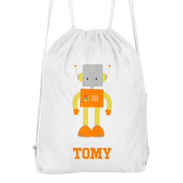 Mochila cuerdas personalizada Robot - Imagen 3