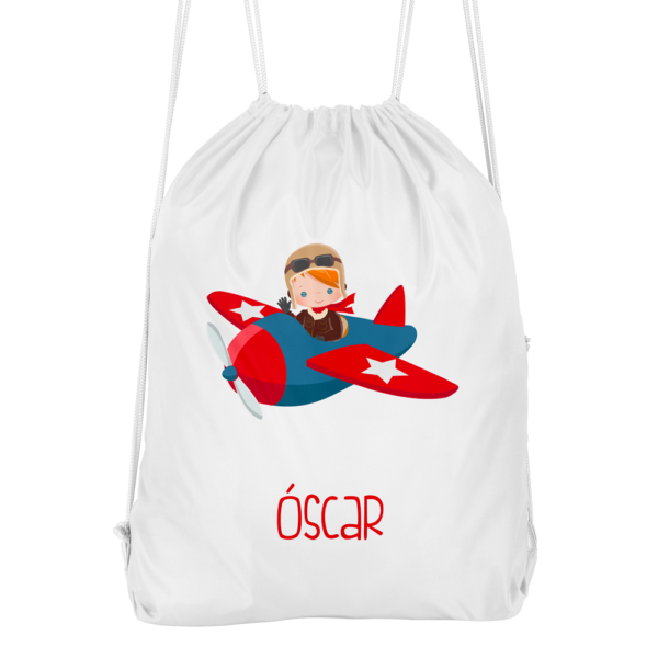 Mochila cuerdas personalizada Aviador - Imagen 9