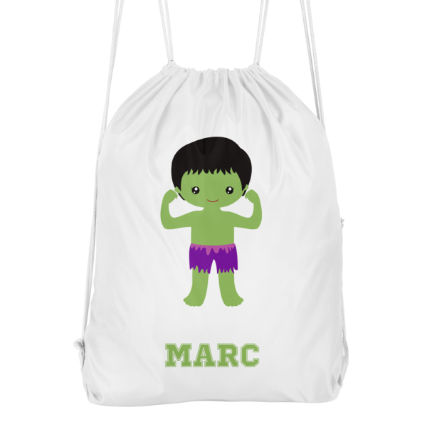 Mochila cuerdas personalizada Superhéroe - Imagen 2