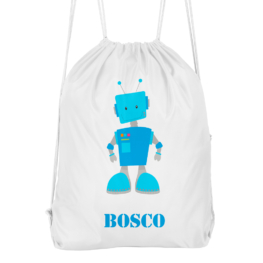 Mochila cuerdas personalizada Robot