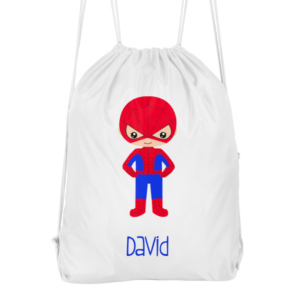 Mochila cuerdas personalizada Superhéroe - Imagen 5