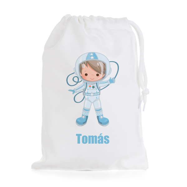 BOLSA DE MERIENDA PERSONALIZADA ASTRONAUTA