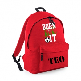 MOCHILA PERSONALIZADA CLÁSICA - BORN TO KICK IT