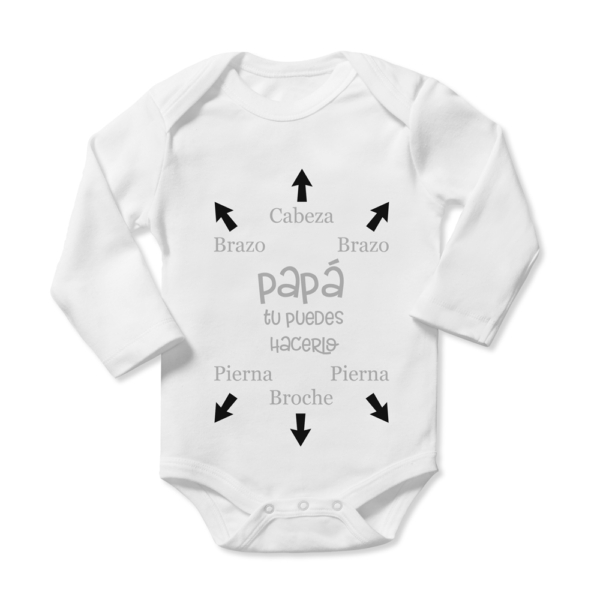 Body bebé personalizado Flechas - Imagen 2