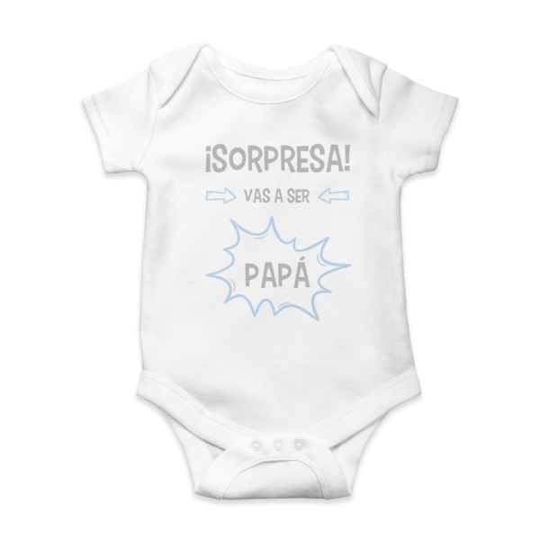 Body bebé personalizado Sorpresa - Imagen 7
