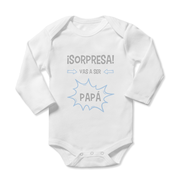 Body bebé personalizado Sorpresa - Imagen 8