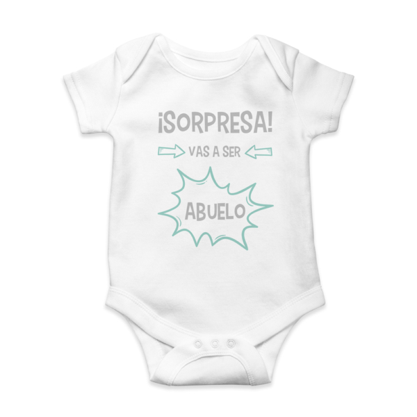 Body bebé personalizado Sorpresa
