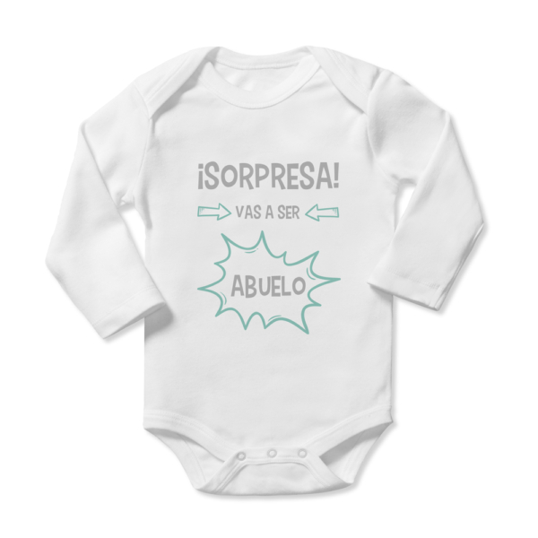Body bebé personalizado Sorpresa - Imagen 2