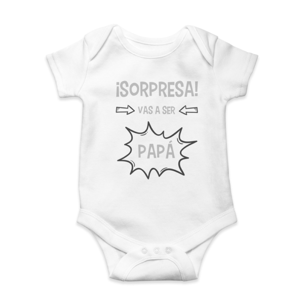 Body bebé personalizado Sorpresa - Imagen 5