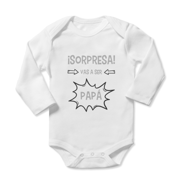 Body bebé personalizado Sorpresa - Imagen 6