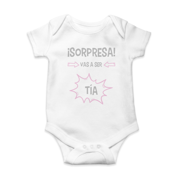 Body bebé personalizado Sorpresa - Imagen 3