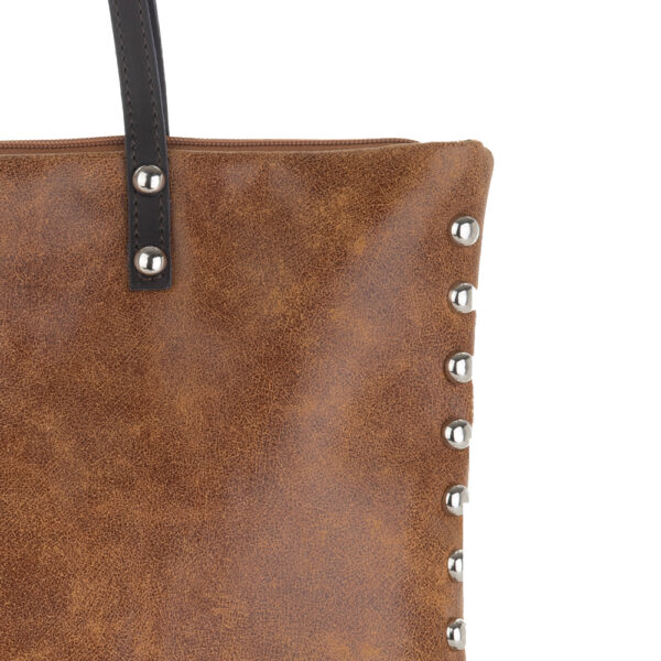 BOLSO PIEL PERSONALIZADO PARKER TACHUELAS - Imagen 4