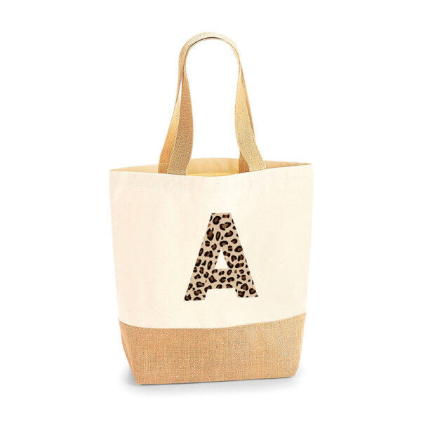Bolsa personalizada Bali inicial leopardo - Imagen 4