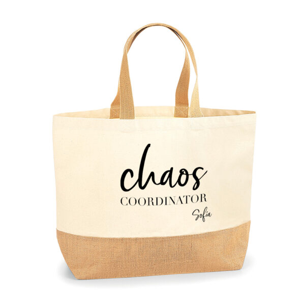 Bolsa personalizada Santorini Chaos coordinator