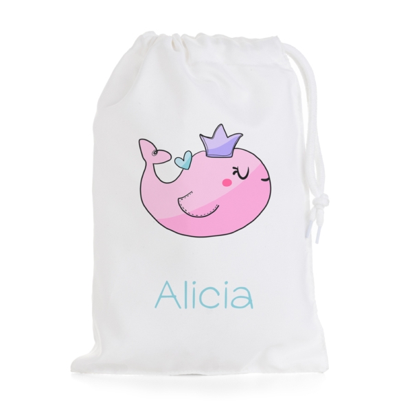 BOLSA DE MERIENDA BALLENA CORONA - Imagen 2