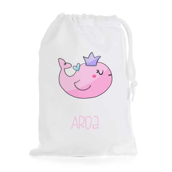 BOLSA DE MERIENDA BALLENA CORONA - Imagen 3