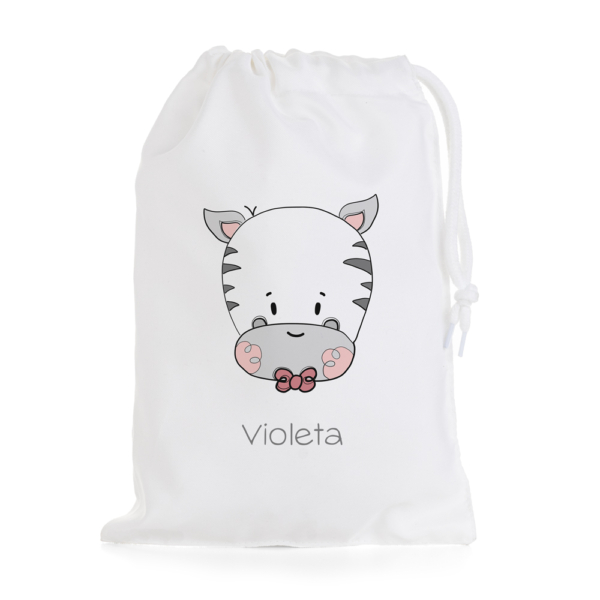 BOLSA DE MERIENDA CEBRA PAJARITA