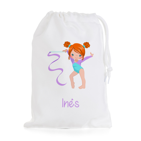 BOLSA DE MERIENDA GIMNASIA RÍTMICA CINTA - Imagen 4