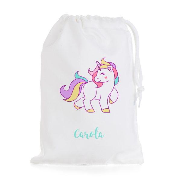BOLSA DE MERIENDA UNICORNIO CORAZÓN - Imagen 3