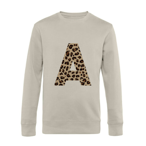 SUDADERA PERSONALIZADA INICIAL LEOPARDO - Imagen 7