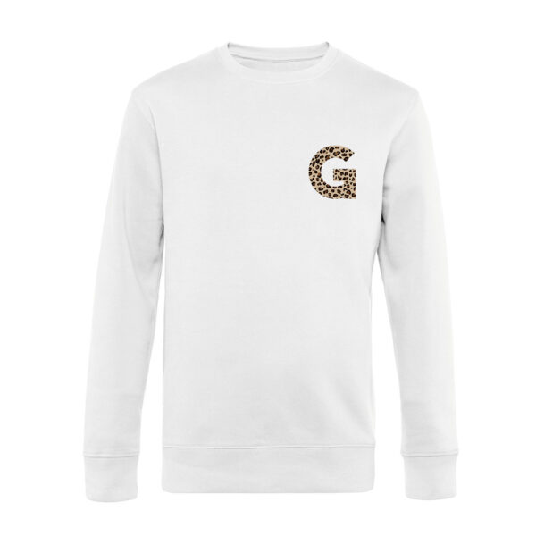 SUDADERA PERSONALIZADA INICIAL LEOPARDO - Imagen 5