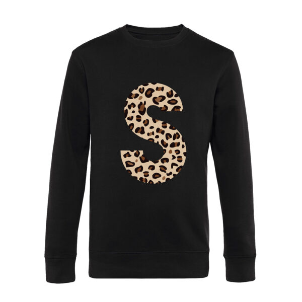 SUDADERA PERSONALIZADA INICIAL LEOPARDO - Imagen 4