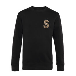 SUDADERA PERSONALIZADA INICIAL LEOPARDO