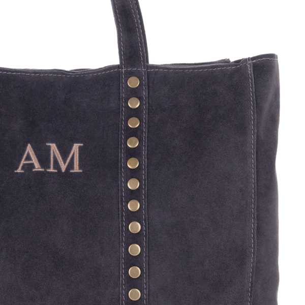 BOLSO PIEL PERSONALIZADO AMAK TACHUELAS - Imagen 5